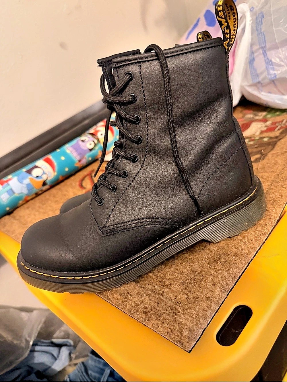 Dr. Martens 1460 Combat Boots Black US 5